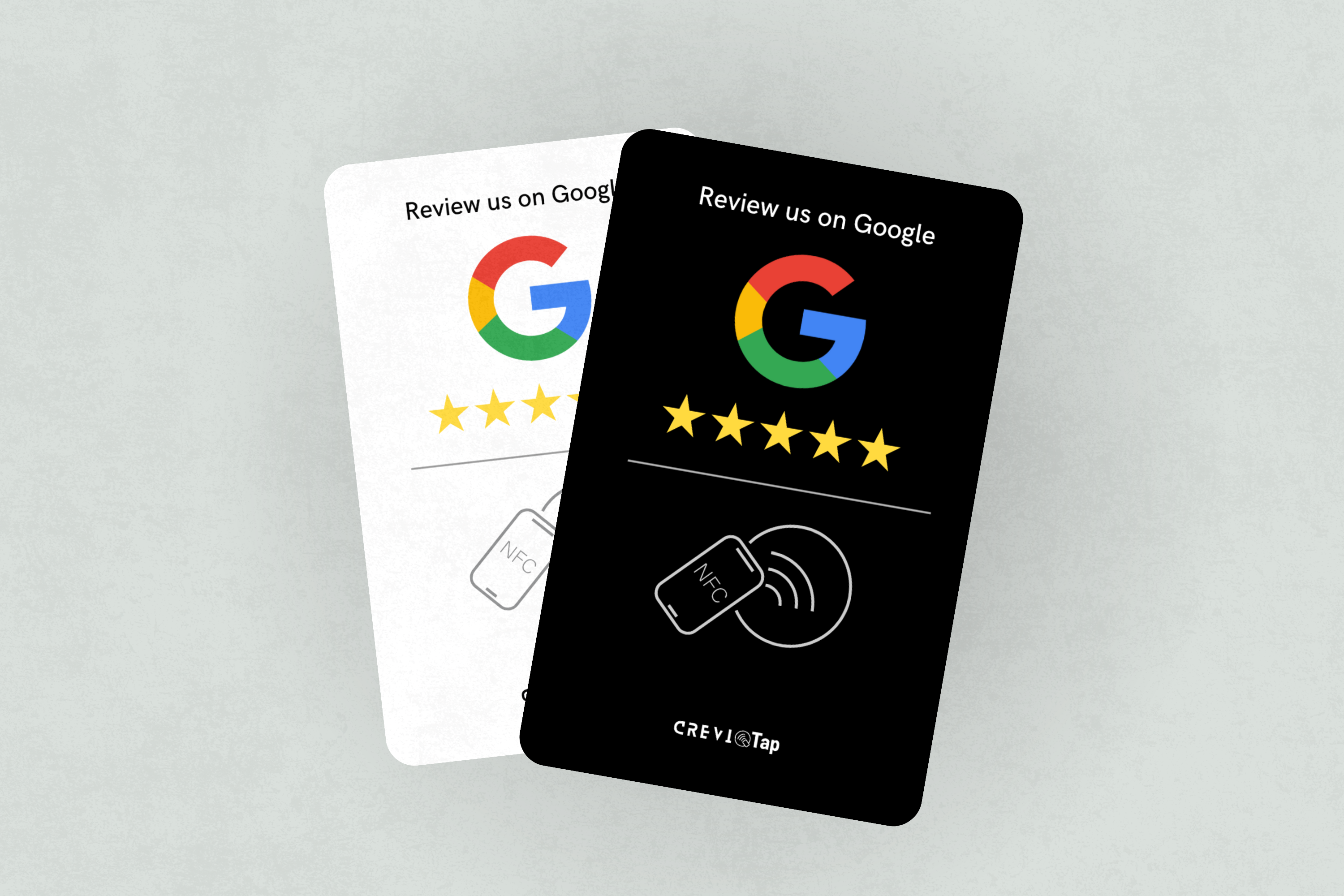 Review Card in Black
