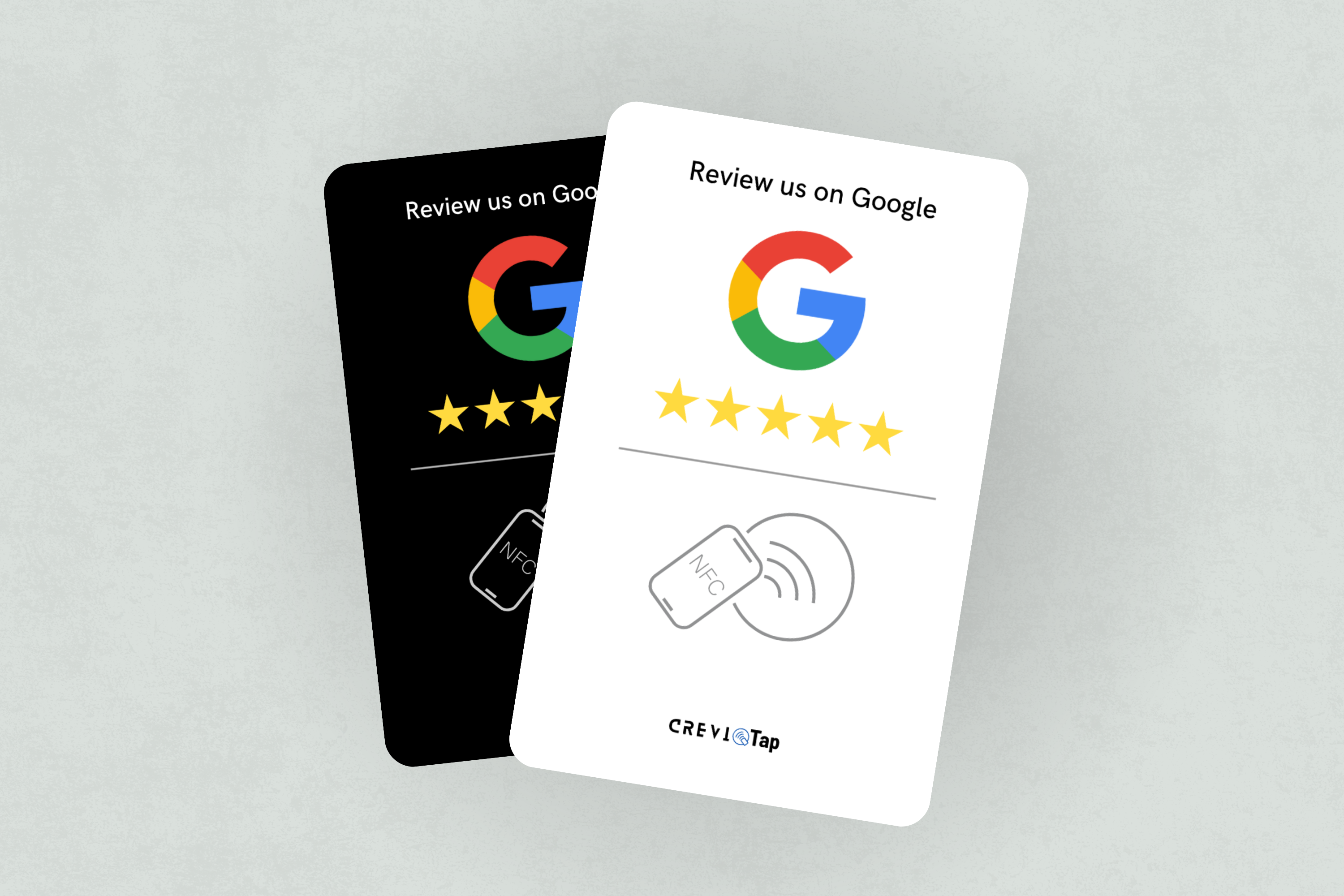 Review Card in White